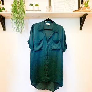 Oversized dress shirt